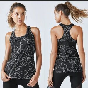 Fabletics Mary Tank w/Mesh Back Panel • S